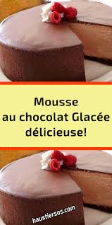 Mousse Au Chocolat Glacee Delicieuse In 2020 Home Decor