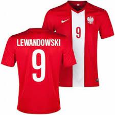 Shipping free shipping worldwide via epacket service! Poland Jersey Lewandowski Poland Away Shirt 2014 2015