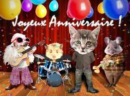 Carte joyeux anniversaire drôles, avec des textes et des images hilarantes à envoyer en ligne. Carte Anniversaire Musicale Et Animee Gratuite Nanaryuliaortega Blog