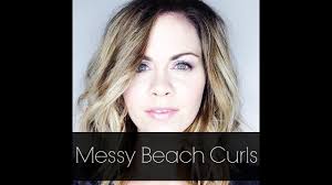 How to get Messy, Beachy Curls