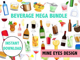 Completely free svg files for cricut, silhouette, sizzix and many other svg compatible electronic cutting machines. Thank You For Shopping At Mine Eyes Design This Listing Is For A Huge Selection Of Beverage Clipart Images Includes Alcoholic Drinks Tiki Drinks Eye Design
