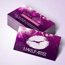 See more ideas about cosmetology business cards, cosmetology, business cards. Cosmetology Makeup Artist Stylish Purple Glitter Business Card Zazzle Com In 2021 Makeup Artist Business Cards Design Makeup Artist Business Cards Makeup Business Cards