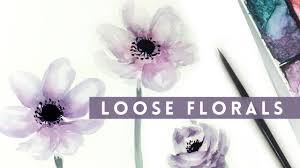 Find updated content daily for watercolor tutorials beginners Loose Watercolor Flowers Tutorial Beginner Friendly Steps Youtube