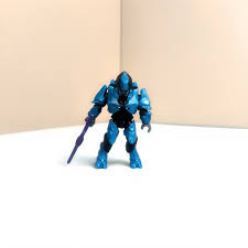 Blue Elite Minor Halo Mega Bloks Construx Covenant Mini Figure Minifigure  Toys