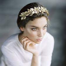 The Wed List On Instagram Planning To Have An Ancient Greek Themed Wedding Then This Headpiece Is Defini Greek Wedding Theme Greek Wedding Dresses Headpiece