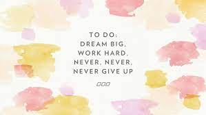 Maybe you would like to learn more about one of these? Motivation Pink Wallpaper Iphone Work Hard Dream Big Pc 2048x1152 Download Hd Wallpaper Wallpapertip