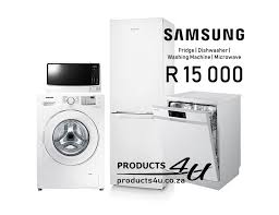 Ovens, microwaves, rangehoods, cooktops and more. Samsung Kitchen Appliances Matching Set In White Sale Products4u