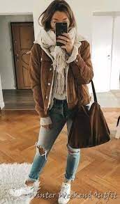 Simple College Girl Winter Outfit Ideas To Try Bacayux Winter Fashion Outfits Cute Fall Outfits Casual Winter Outfits