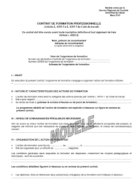 Contrat De Fp De Mars 2010 Taxe Sur La Valeur Ajoutee Pedagogie