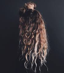 If you have fine hair and want an easy upgrade that won't fall flat, secure your strands away from your face by pinning have fun with your top knot by incorporating curly bangs. Pin By Sami Ryan On á´€ á´‡ S á´› Êœ á´‡ á´› Éª á´„ Easy Hairstyles For Long Hair Long Hair Styles Easy Hairstyles