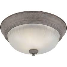 4.7 out of 5 stars 350. Filament Design Burton 2 Light Cfl Flush Mount Ceiling Light Fixture In Desert Stone The Home Depot Canada