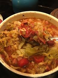 The main ingredient of cabbage soup is well… cabbage! Homemade Cabbage And Sausage Soup 1 500 Calories For The Whole Damn Pot 1200isplenty
