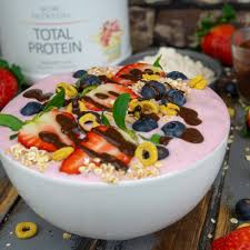 Spaghetti Eis Smoothie Fluff Bowl Proteinreiches High Volume Rezept Kalorienarme Desserts Lecker Proteinreiche Rezepte