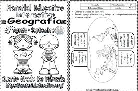 Las plantas y los animales 6. Material Interactivo Del Cuarto Grado Del Mes De Agosto Y Septiembre Para El Ciclo Escolar 2019 2020 De Geografia Educacion Primaria