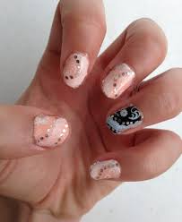 Wedding day is a time to let your personality shine and wearing a wedding nail design helps in a good way nowadays, wedding nails are given much more attention than. Classy Rose And Black Wedding Nails Style Within Grace