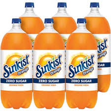 Order Sunkist Zero Sugar Orange Soda Plastic Bottles Fast Delivery