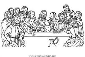 Im zentrum des christlichen glaubens steht jesus von nazareth, dessen wirken im neuen testament festgehalten wurde und als „sohn gottes angesehen wird. Abendmahl 02 Gratis Malvorlage In Jesus Religionen Ausmalen