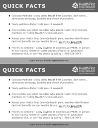 The information on the left side of the page is what you will need when reporting a claim, including phone and fax numbers and mailing address. News Resources Health First Colorado