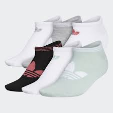 Adidas Trefoil Superlite No Show Socks 6 Pairs Green Adidas Us Adidas Superstar Shoes White Adidas Shoes Superstar No Show Socks