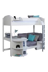 Kids anya white 3 pc full upholstered bed. Buy Noah D White High Sleeper By Kids Avenue From The Next Uk Online Shop