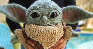 Here S A Crocheted Child Baby Amigurumi That You Can Make Yourself Star Wars Crochet Crotchet Patterns Crochet