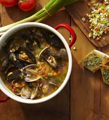 Mediterrane Muschelsuppe Rezept Muschelsuppe Miesmuscheln Mediterranes Gemuse
