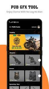 Pub Gfx Tool Free For Pubg For Android Apk Download