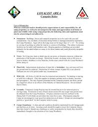 We service commercial, residential and industrial…. Campsite Rules Pdf Voyageur Council Website Internal Site