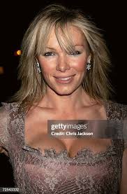 Nell McAndrew cuts the ribbon, as Gerald Lawless, Jane Renton, Derek...  News Photo