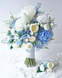 A wide variety of wedding blue bouquet options are available to you, such as paperboard, coated paper and art paper.you can also choose from 100% polyester, plush and plastic wedding blue bouquet,as well as from recycled materials. 40 Chic Blue Wedding Bouquet Ideas Bridal Bouquet Blue Blue Wedding Bouquet Flower Bouquet Wedding