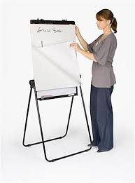 Double Sided Dry Erase Whiteboard Easel Floorstanding Or Countertop Black