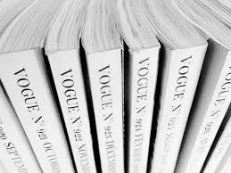 Black And White Magazine Aesthetic Vogue Magazines Are So Pretty Stacked Collection Black And White Aesthetic White Aesthetic Vogue Magazine