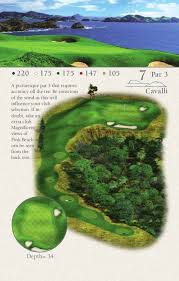 Kauri Cliffs Golf Course Yardage Chart