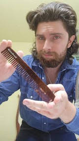 The Smoothest Beard Comb