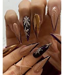 Perfect Nails On Instagram Gorgeous Christmas Nails Set Nail Artist Riyathai87 Foll Swag Nails Gorgeous Nails Nail Designs