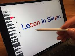 Silben Mit Zwei Farben Auf Dem Ipad Lernsachen Lesen Lernen Lesen Lernen 1 Klasse Silben