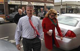 Scott brown and wife gail huff chatted with attendees at the grecian festival at st. Scott Brown Elizabeth Warren Release Tax Returns The Boston Globe