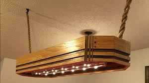 Custom Pool Table Light Youtube