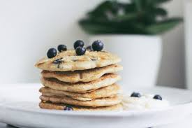 Buchweizenpancakes Mit Heidelbeeren Und Kokoscreme The Unlabeled Chefs Rezept Lebensmittel Essen Essen Kokoscreme