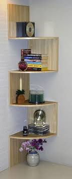 Natural Wooden Shelves Shelves Shelves Diy Shelves Decor Shelves In Bedroom Shelves In Living Room Sh Unique Wall Shelves Corner Furniture Home Furniture
