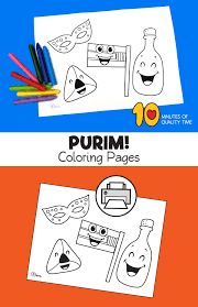 Show your kids a fun way to learn the abcs with alphabet printables they can color. Purim Coloring Page 10 Minutes Of Quality Time