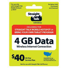 Straight Talk Wireless 4gb Data 60 Day Mobile Hotspot Card Loghomeplans Mobile Hotspot Wireless Internet Connection