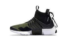 A First Look At The Acronym X Nike Air Presto Olive Nike Air Presto Presto Sneakers Nike Air Max For Women