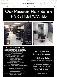 Opening hours for hair salons in orland hills, il. Looking For Hair Stylist Salon Booth Rental Hair Stylist Hair Salon Chairs