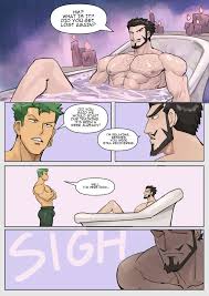 Kaito Draws] Mihawk x Zoro - One Piece Hentai Doujinshi