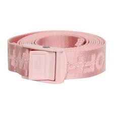 Off White Pink Mini Industrial Belt 135 Liked On Polyvore Featuring Accessories Belts Pink Summer Belts Pi Off White Belt Off White Fashion White Belt