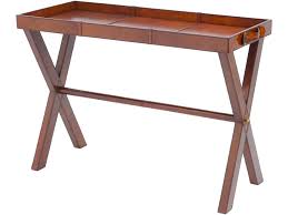 Product titlekenwell contemporary bonded leather tray top storage. Morton Stitched Leather Tray Table By Libra In Coffee Tables