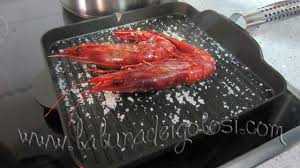 Gambero rosso gigante 200g circa prezzo cadauno 18€. Carabineros Grigliati La Lunadei Golosi