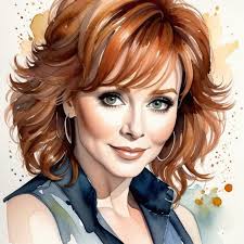 Custom Country-Style Illustrations of Famous Musicians