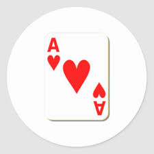 Maybe you would like to learn more about one of these? Ace Of Hearts Playing Card Stickers 100 Satisfaction Guaranteed Zazzle
